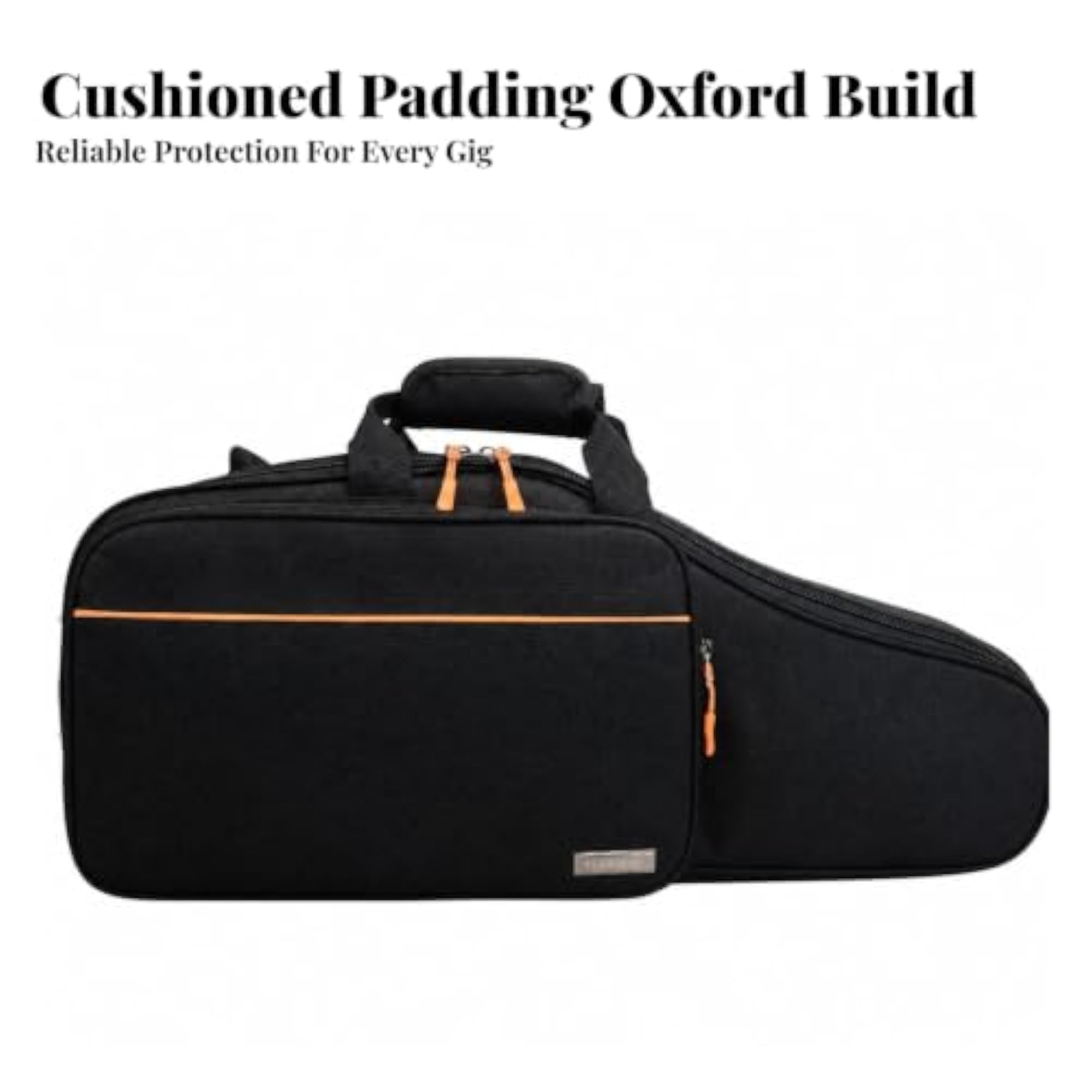 Reinforced Padded Saxophone Bag, Water-Resistant Design